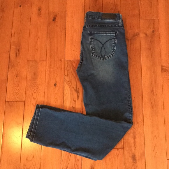 Calvin Klein Ultimate Skinny Distressed Jeans - Picture 3 of 8